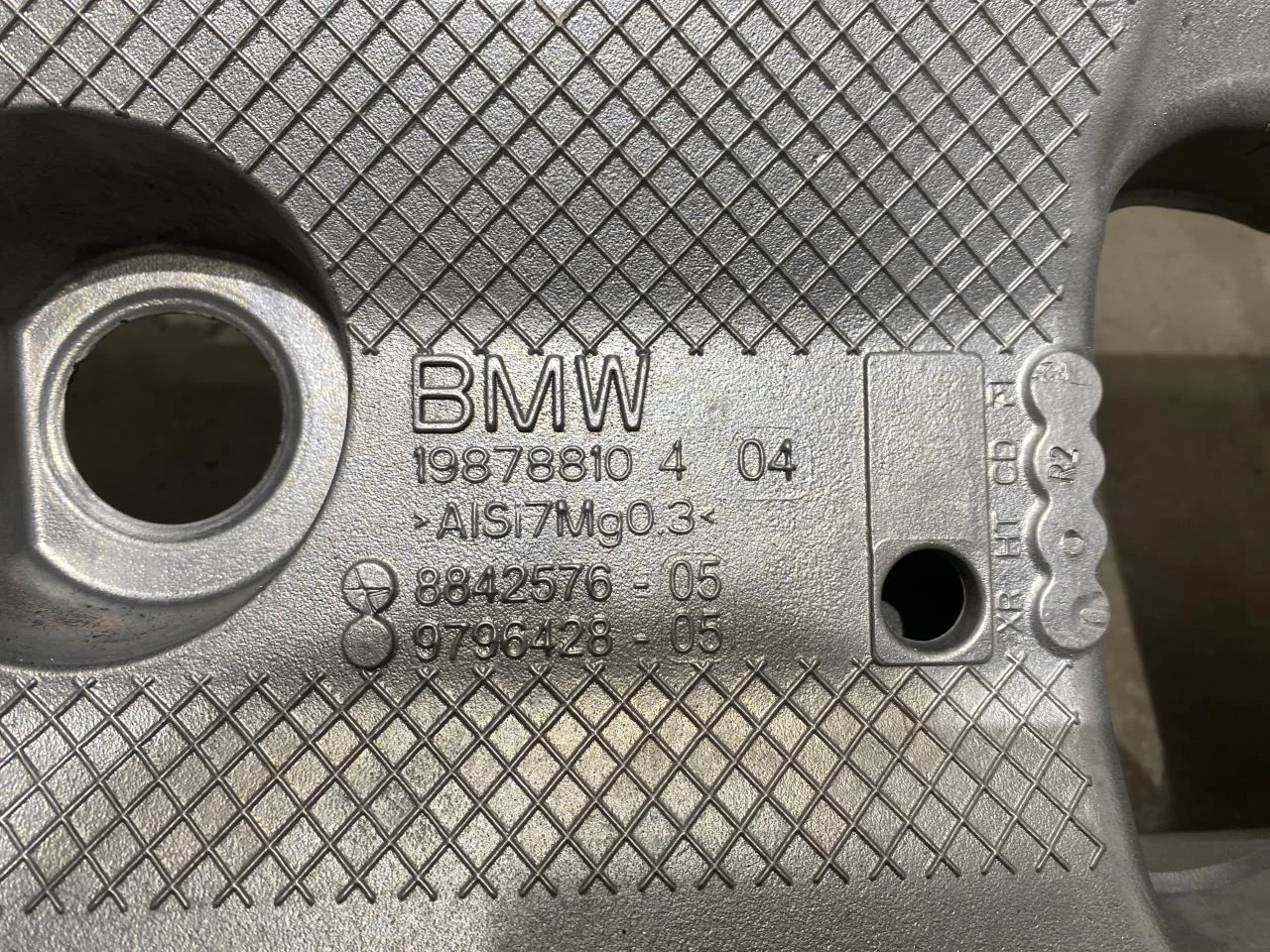 Engine mount, steel / aluminum view 3