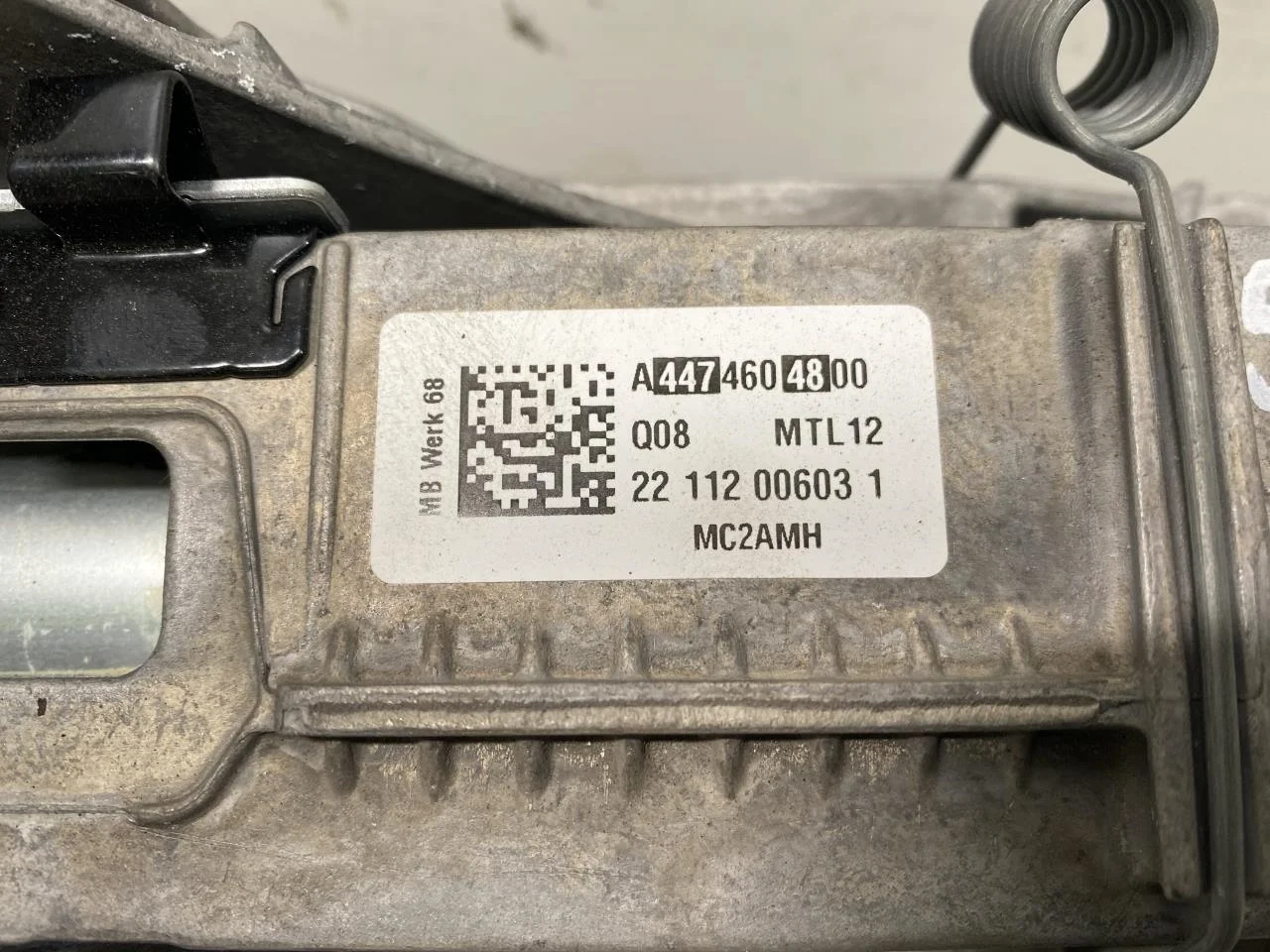 Mercedes V W447//W640/W448 2014- Kormányoszlop tengely nézet 3