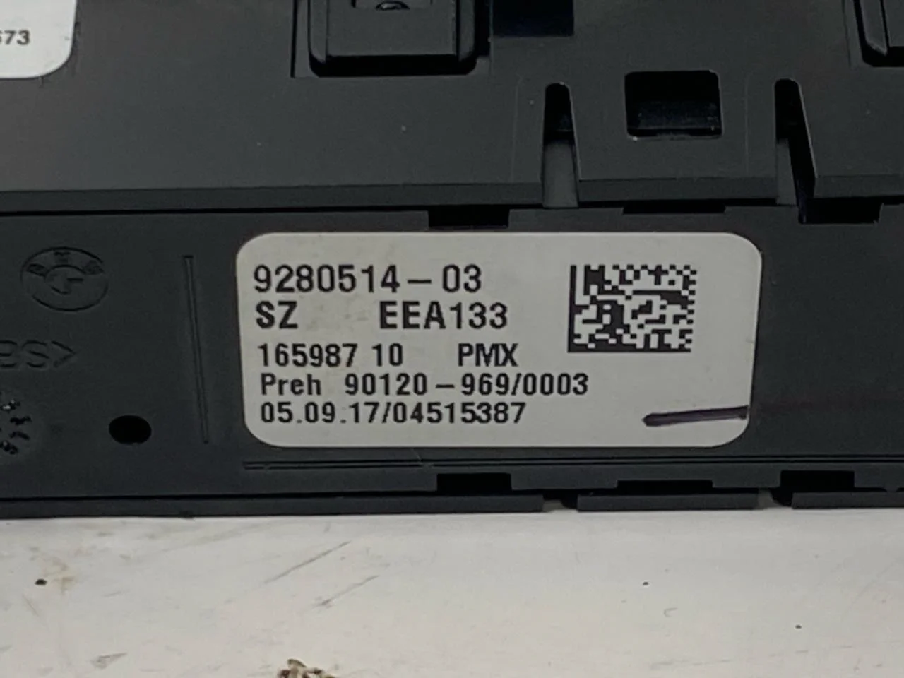 BMW I3 I01 2013-22 Egyéb kapcsolók nézet 3