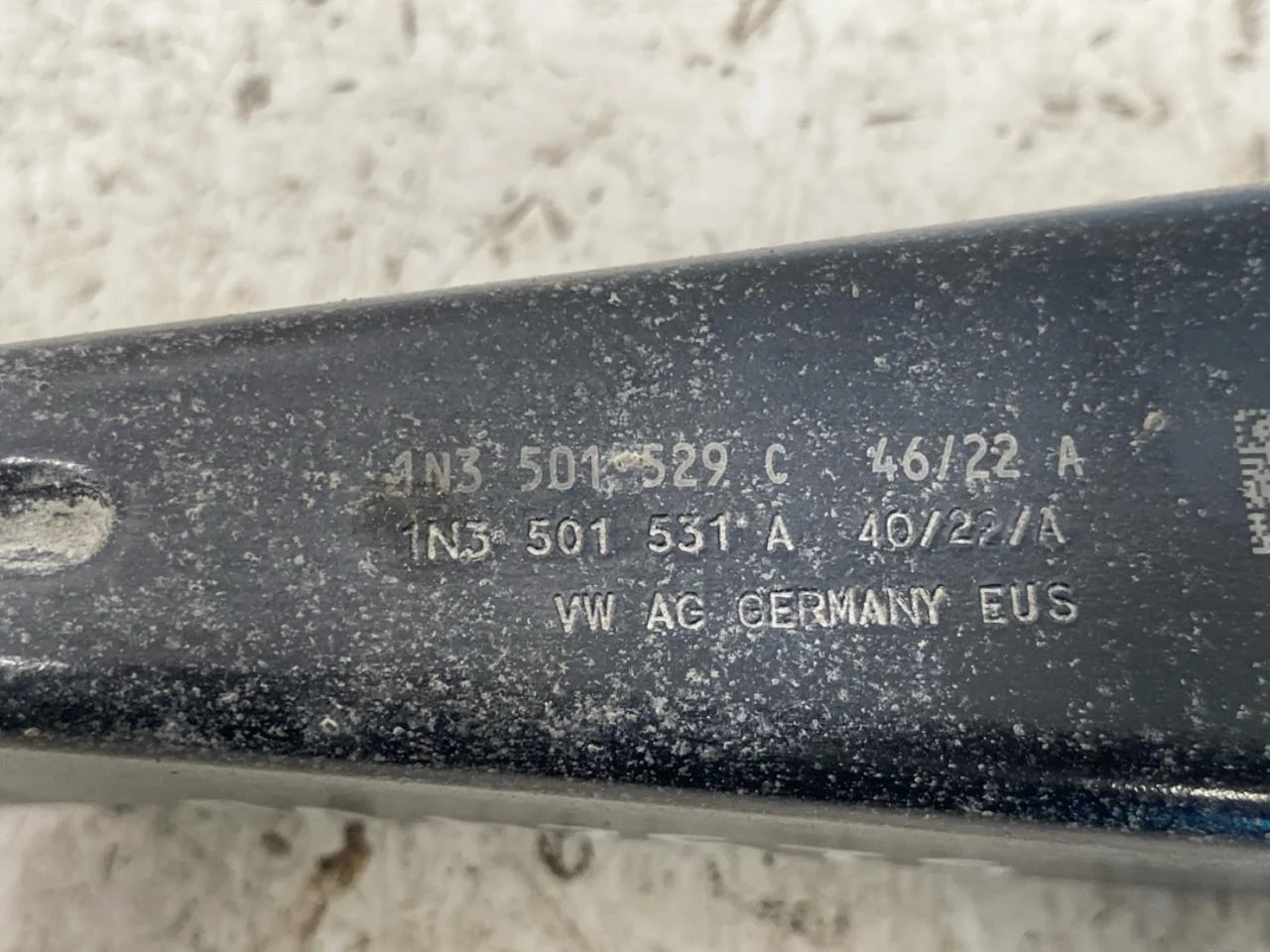 Volkswagen ID BUZZ/CARGO 2022- Control arm, rear left view 3
