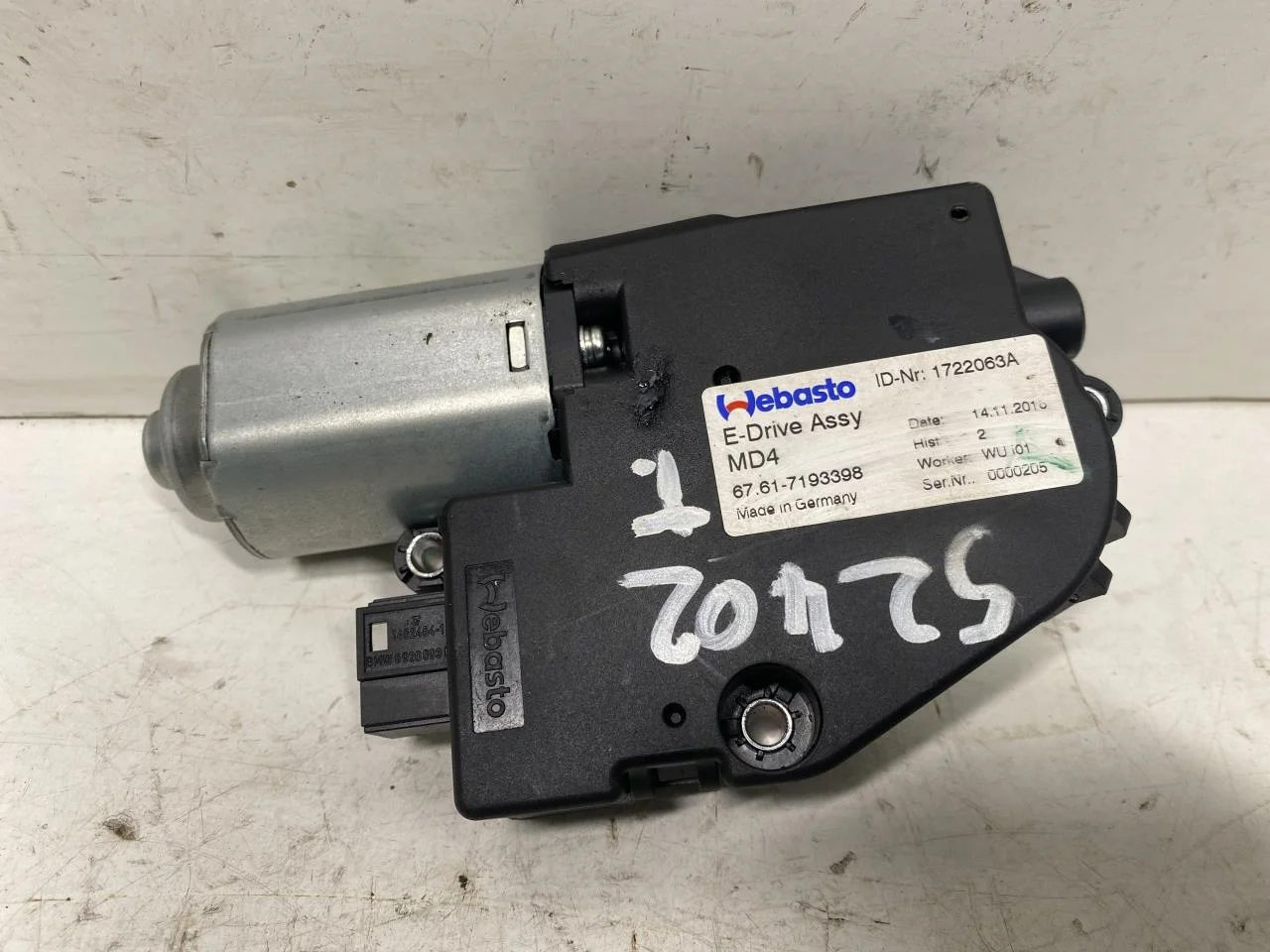 BMW I3 I01 2013-22 Sunroof motor