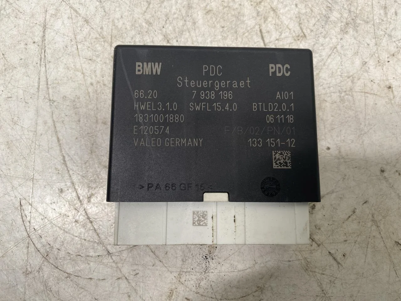 BMW I3 I01 2013-22 Vezérlőegység, parkolássegéd