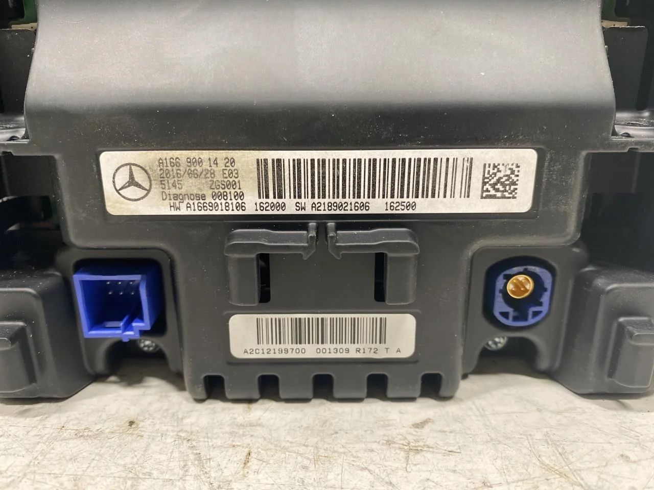 Mercedes B 180-200 W246/W242 2012-19 GPS navigation view 4