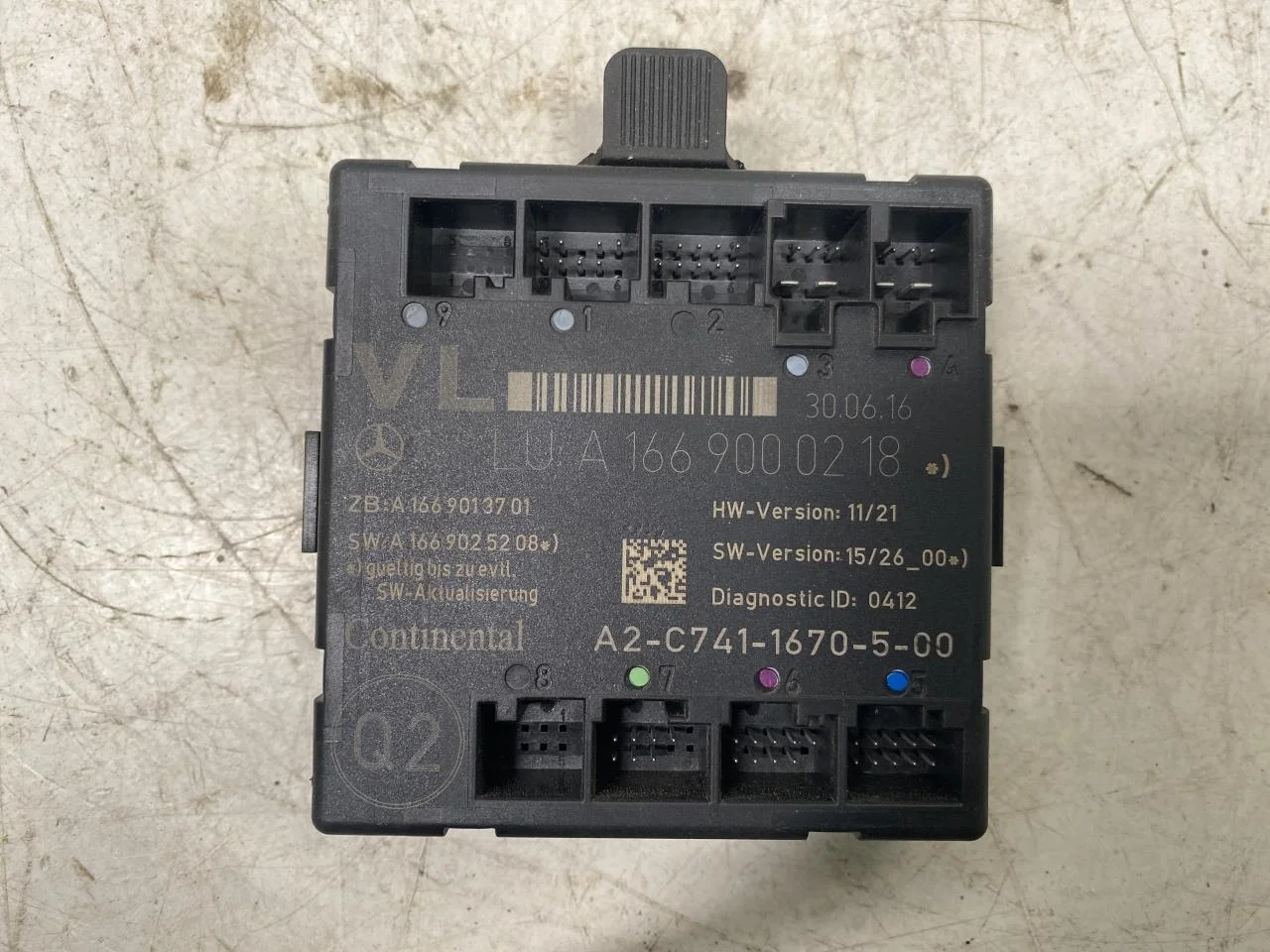 Mercedes B 180-200 W246/W242 2012-19 Vezérlőegység, ajtó