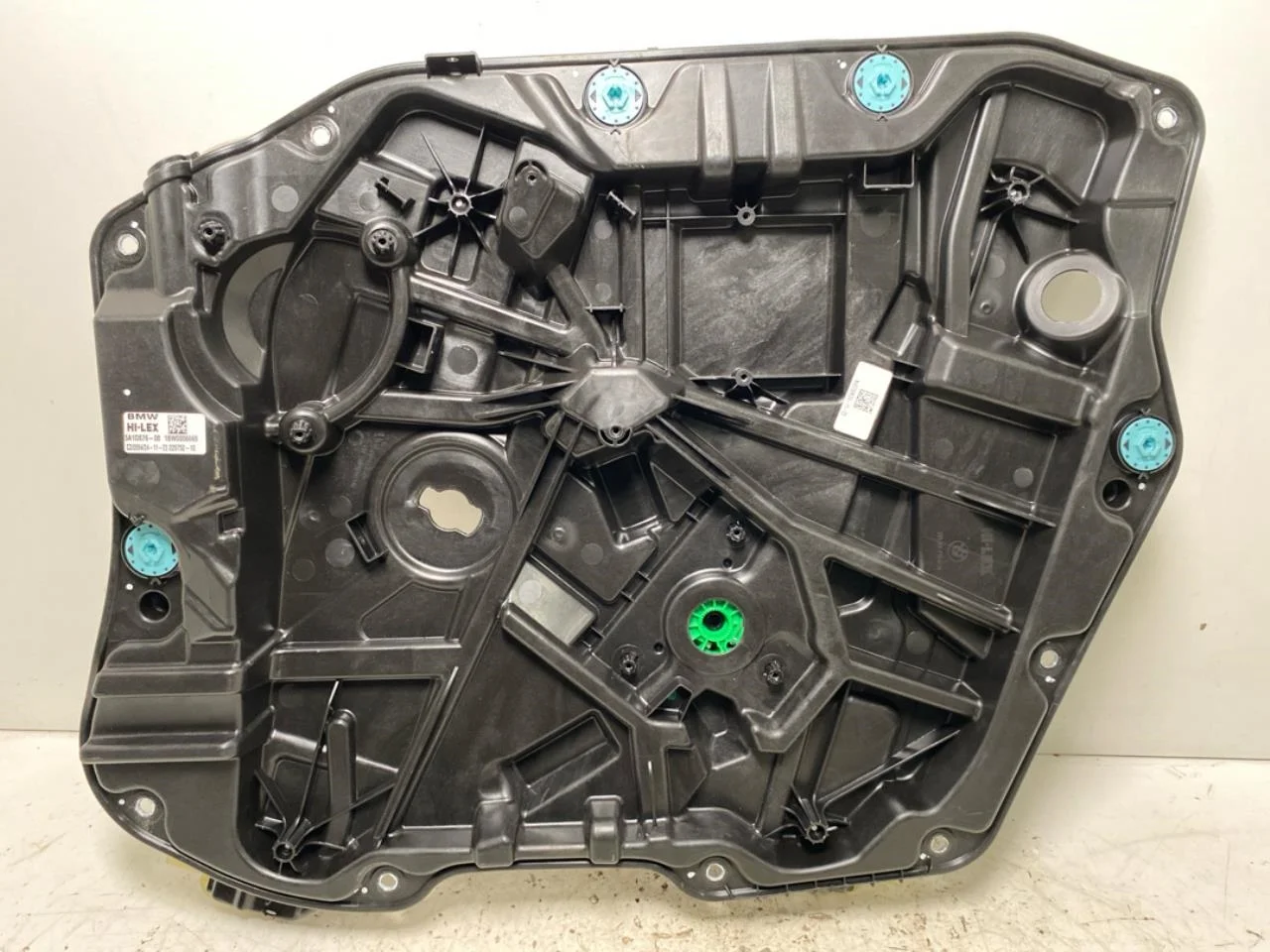 Electric window regulator, complete