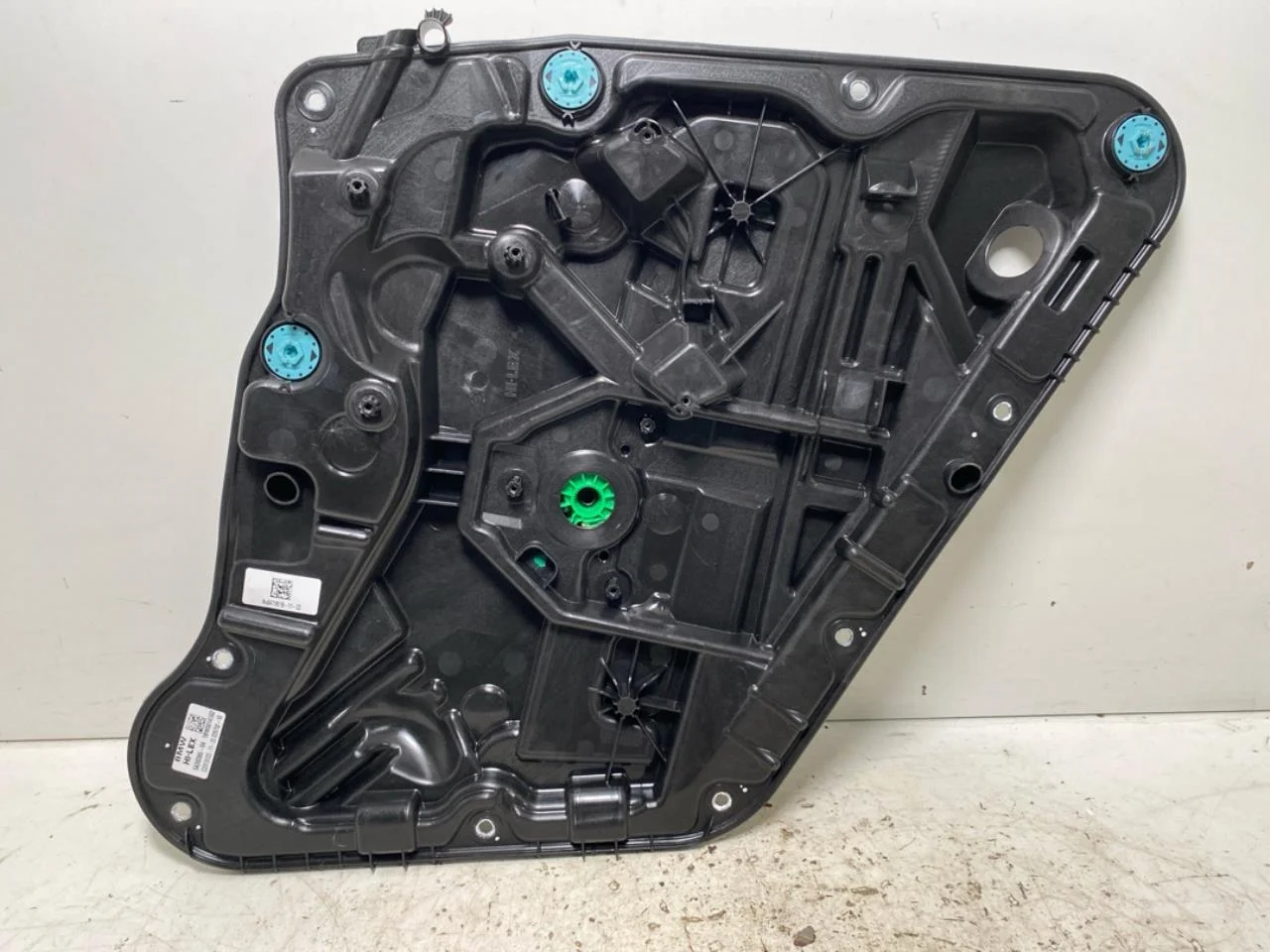 Electric window regulator, complete