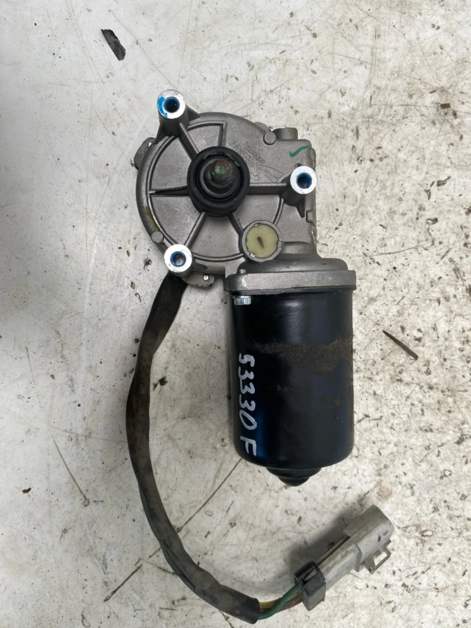 Tesla MODEL S 2013- Ablaktörlő motor, szélvédő nézet 2