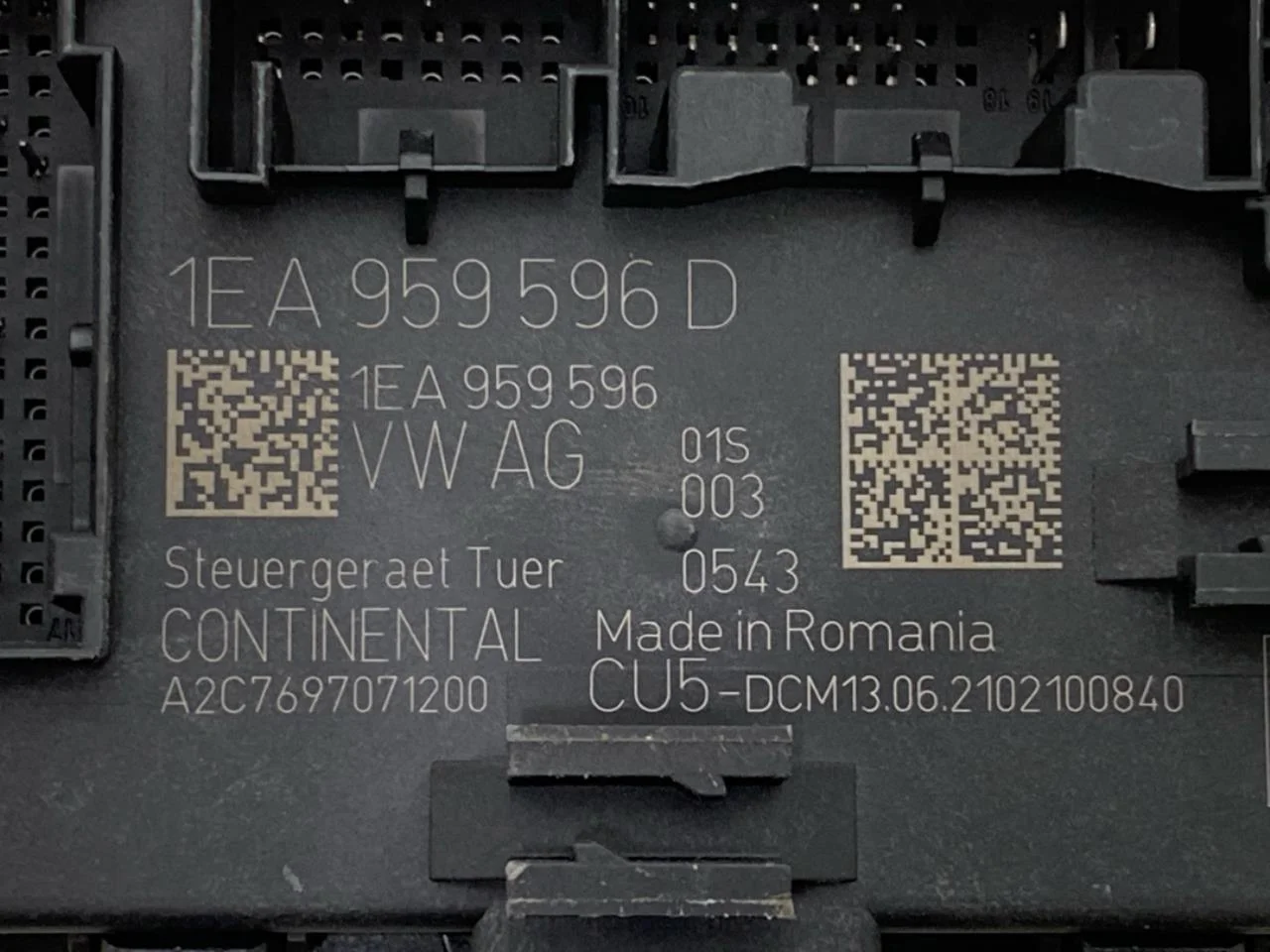 Volkswagen ID.4 2021- Vezérlőegység, ajtó nézet 3