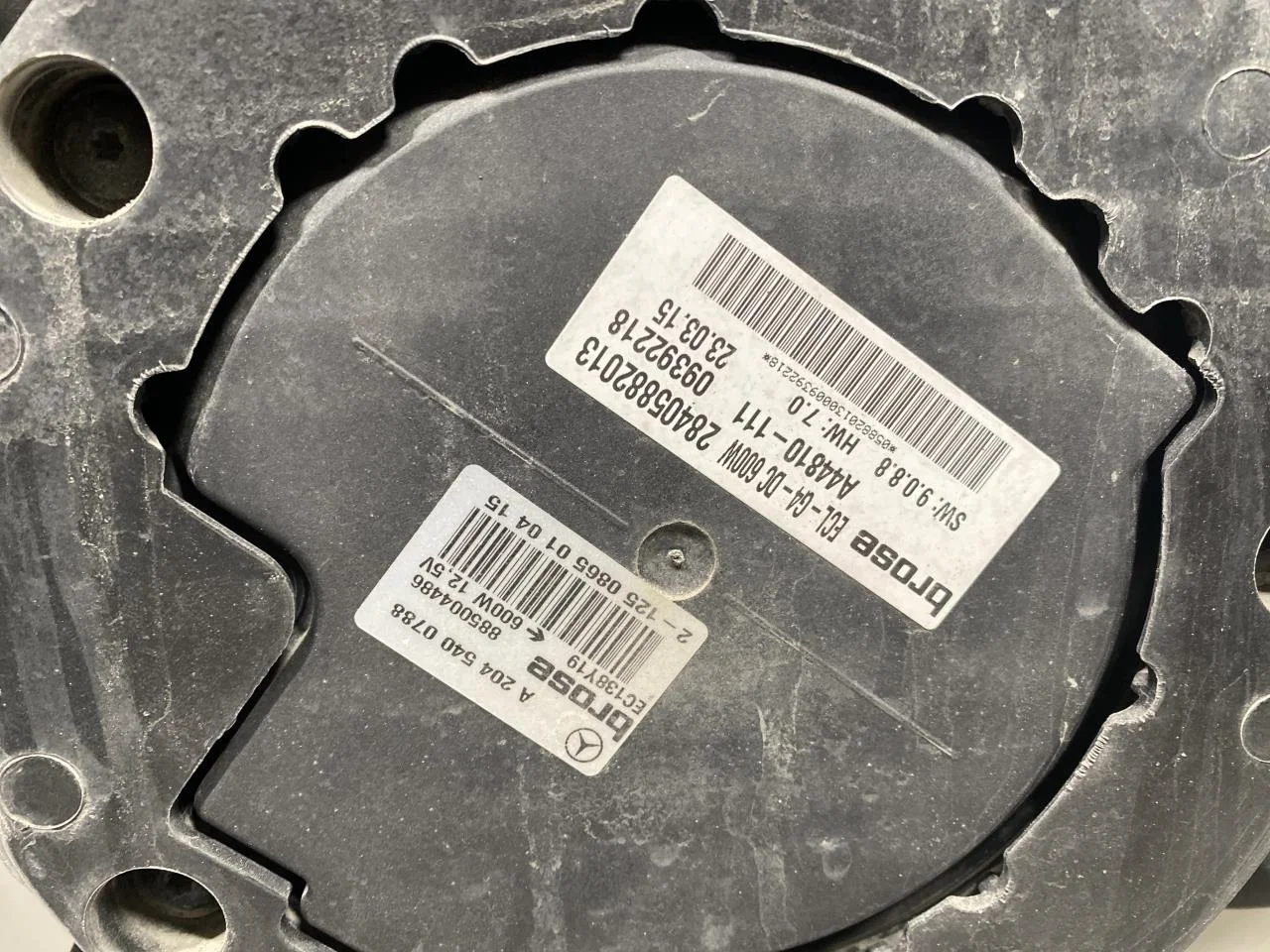 Mercedes B 180-200 W246/W242 2012-19 Electric cooling fan view 4