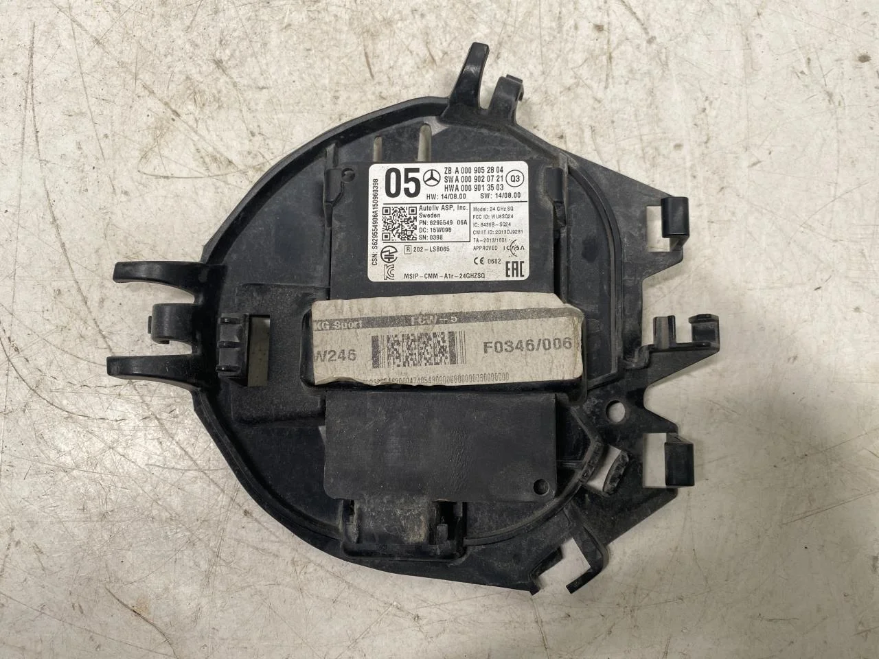 Mercedes B 180-200 W246/W242 2012-19 Tempomat (adaptív) érzékelő