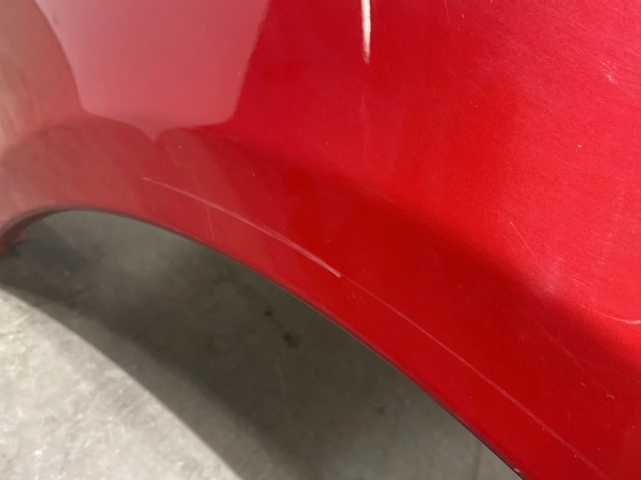 Tesla MODEL S 2013- Front right fender view 2