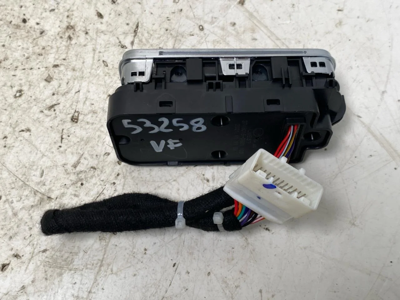 Hongqi E-HS9 2022- Window regulator switch view 2