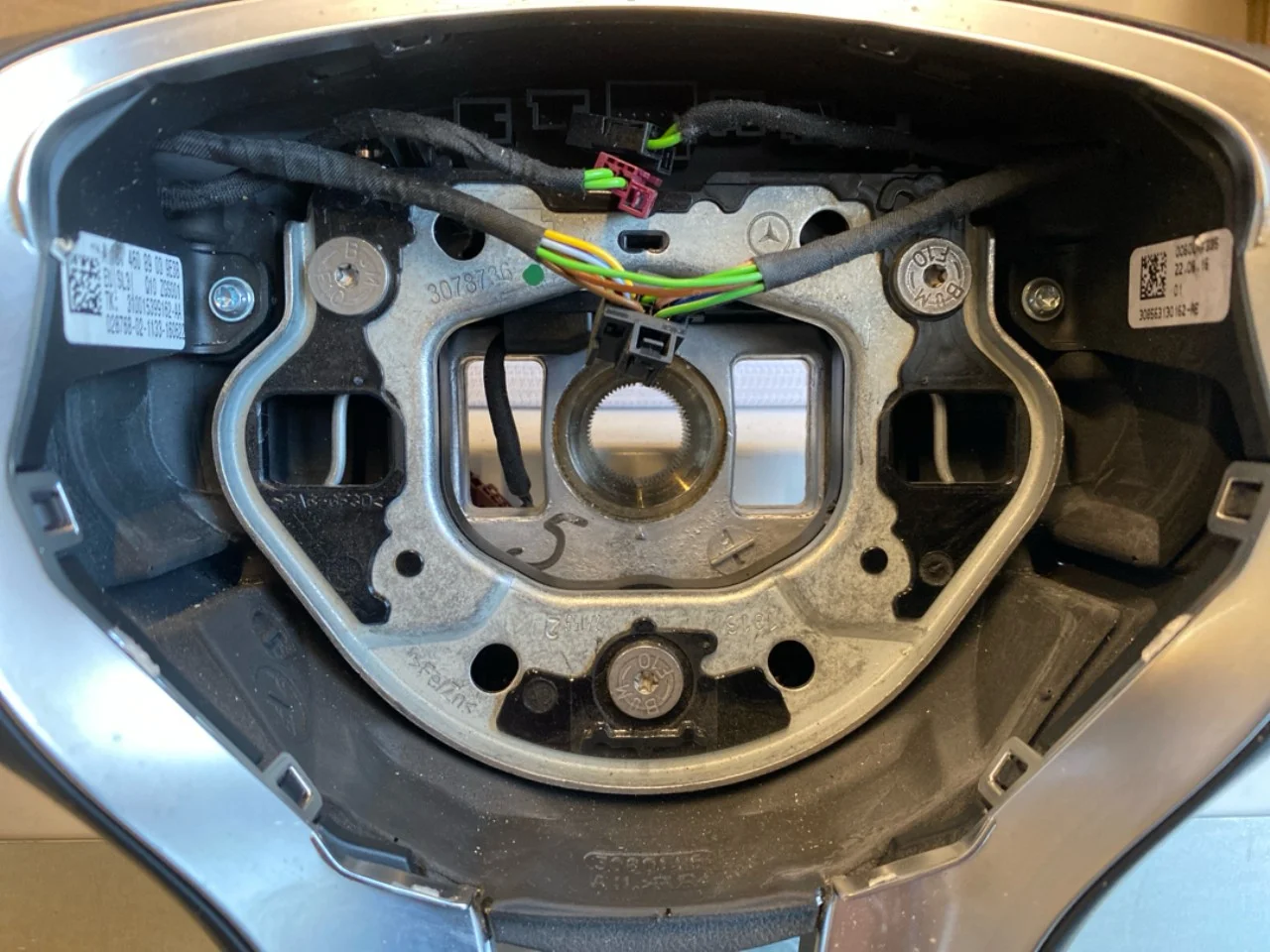 Mercedes B 180-200 W246/W242 2012-19 Steering wheel view 4