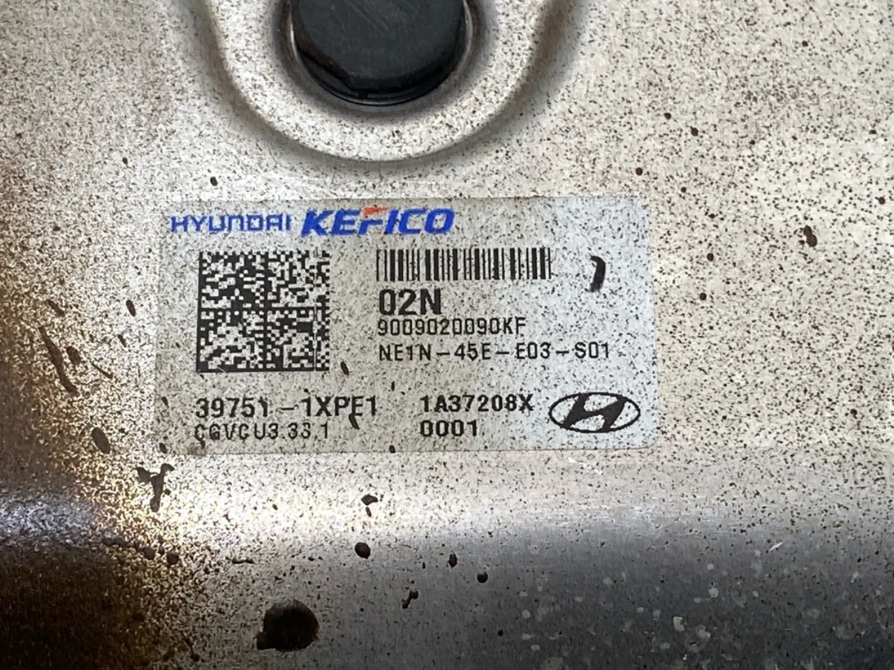 Hyundai IONIQ 5 NE 2022- Vezérlőegység, befecskendezés (benzin) nézet 3