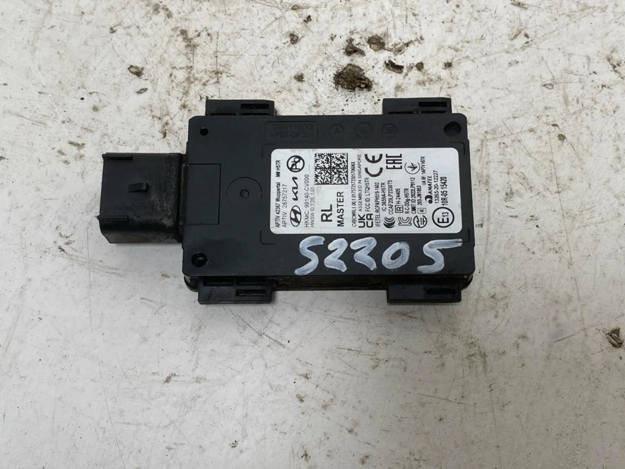 Kia EV6 2022- Aktív ütközésvédelem érzékelő