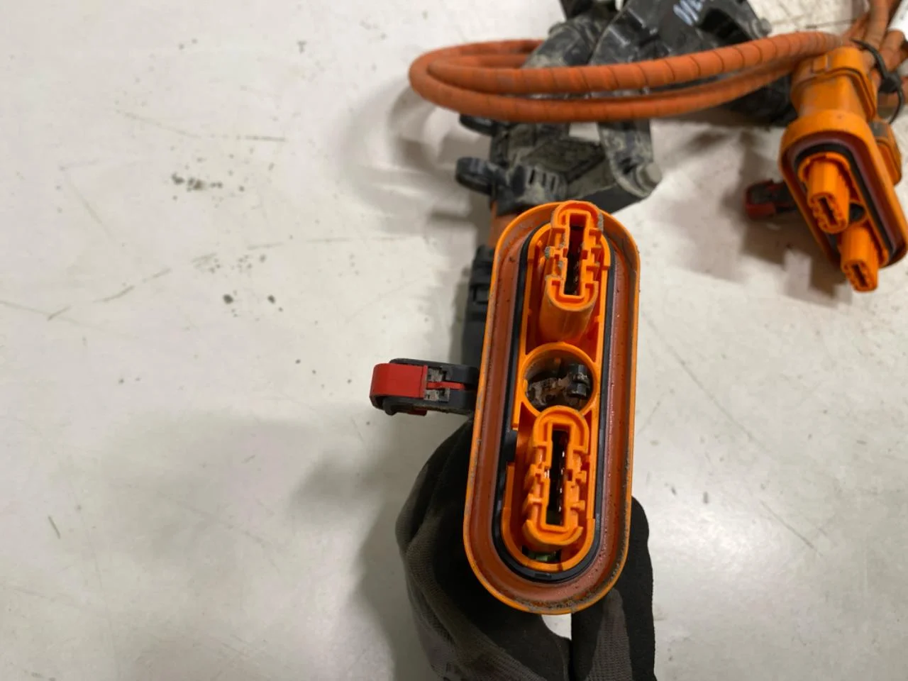 Audi Q4 E-TRON FZ 2021- Wiring harness, high voltage view 2