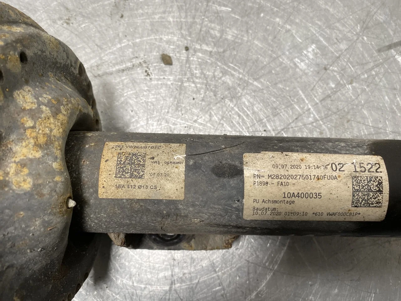 Volkswagen ID.3 2021- Amortizor tip McPherson, față stânga vedere 3