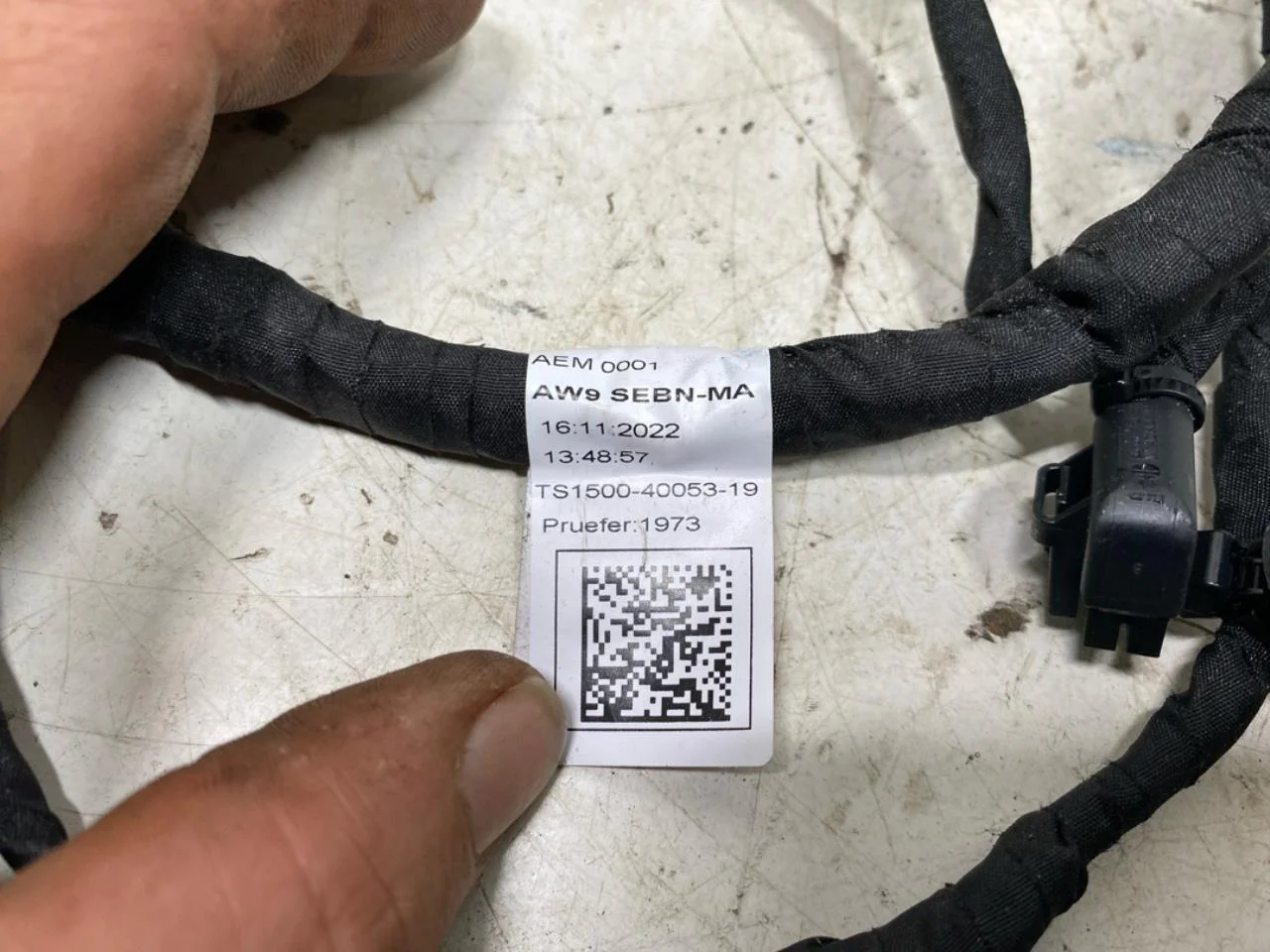 Volkswagen ID.3 2021- Kábelköteg nézet 2