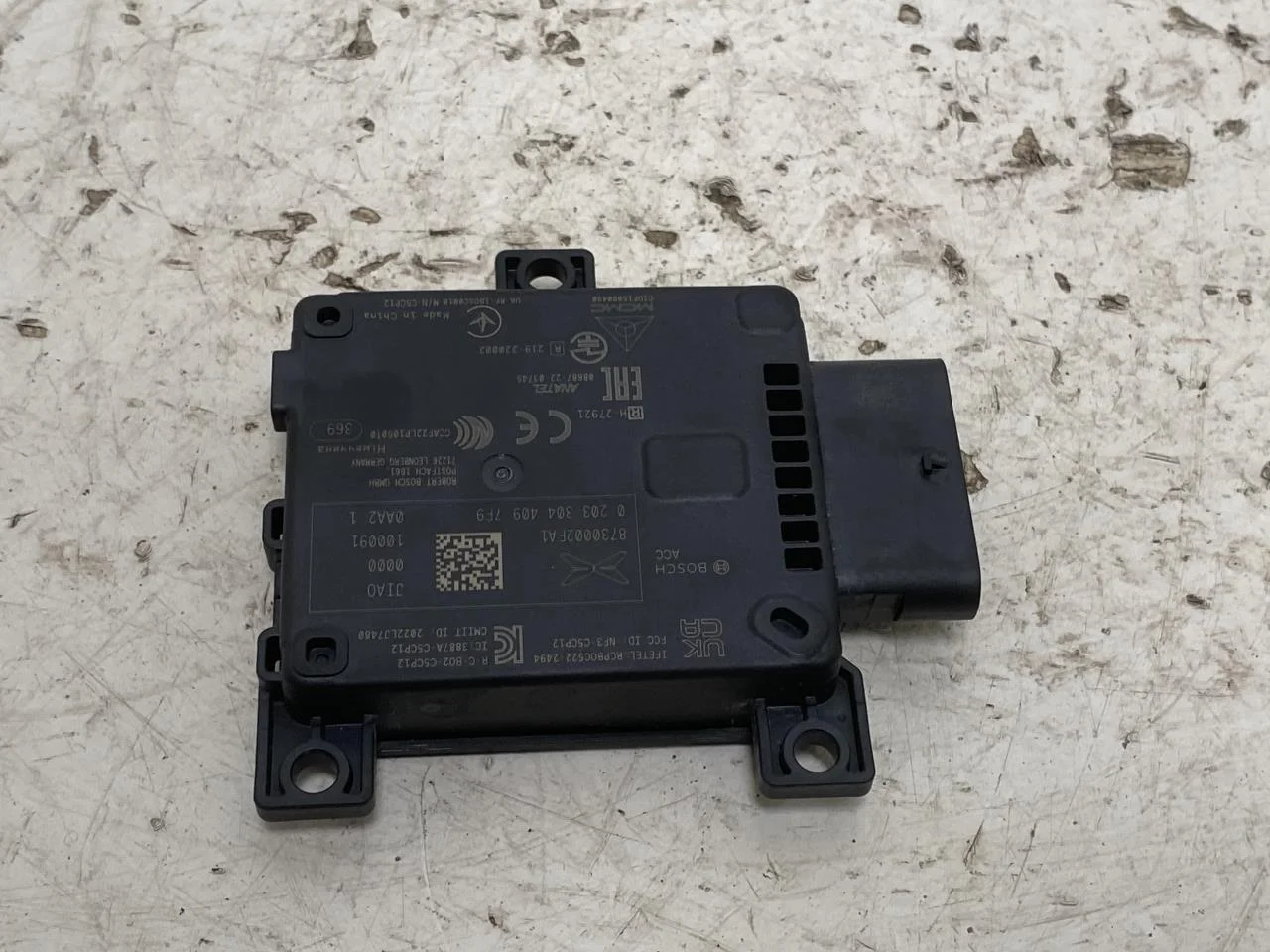 Xpeng G6 2024-> Aktív ütközésvédelem érzékelő