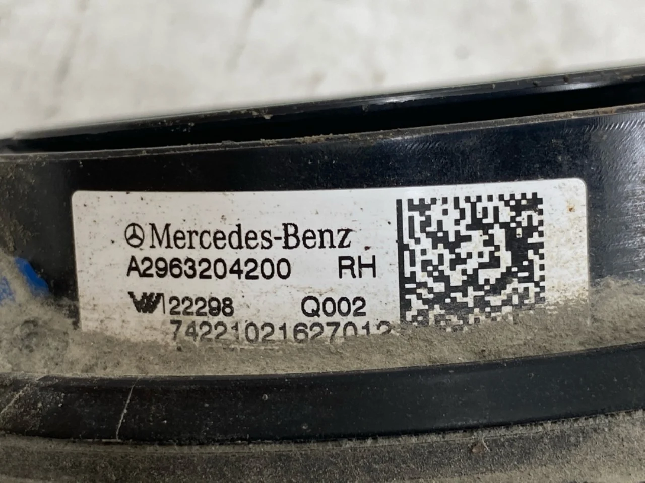 Mercedes EQS SUV X296 2022- Burduf pernă de aer / pernă pneumatică, reglaj nivel vedere 4