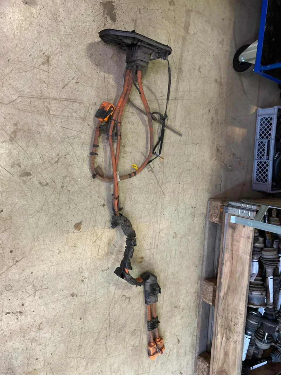Skoda ENYAQ IV 2021- Wiring harness, high voltage