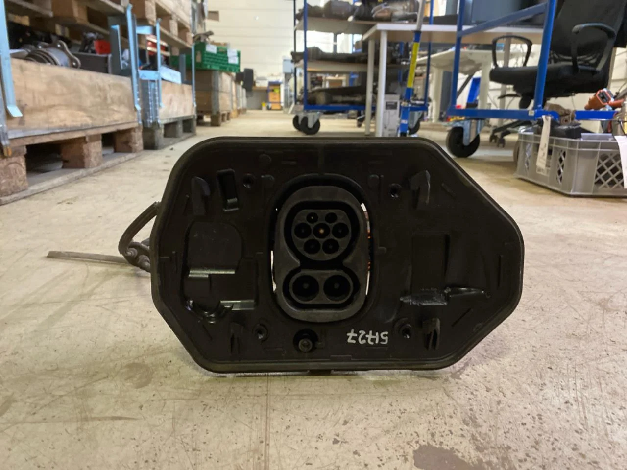 Skoda ENYAQ IV 2021- Wiring harness, high voltage view 2