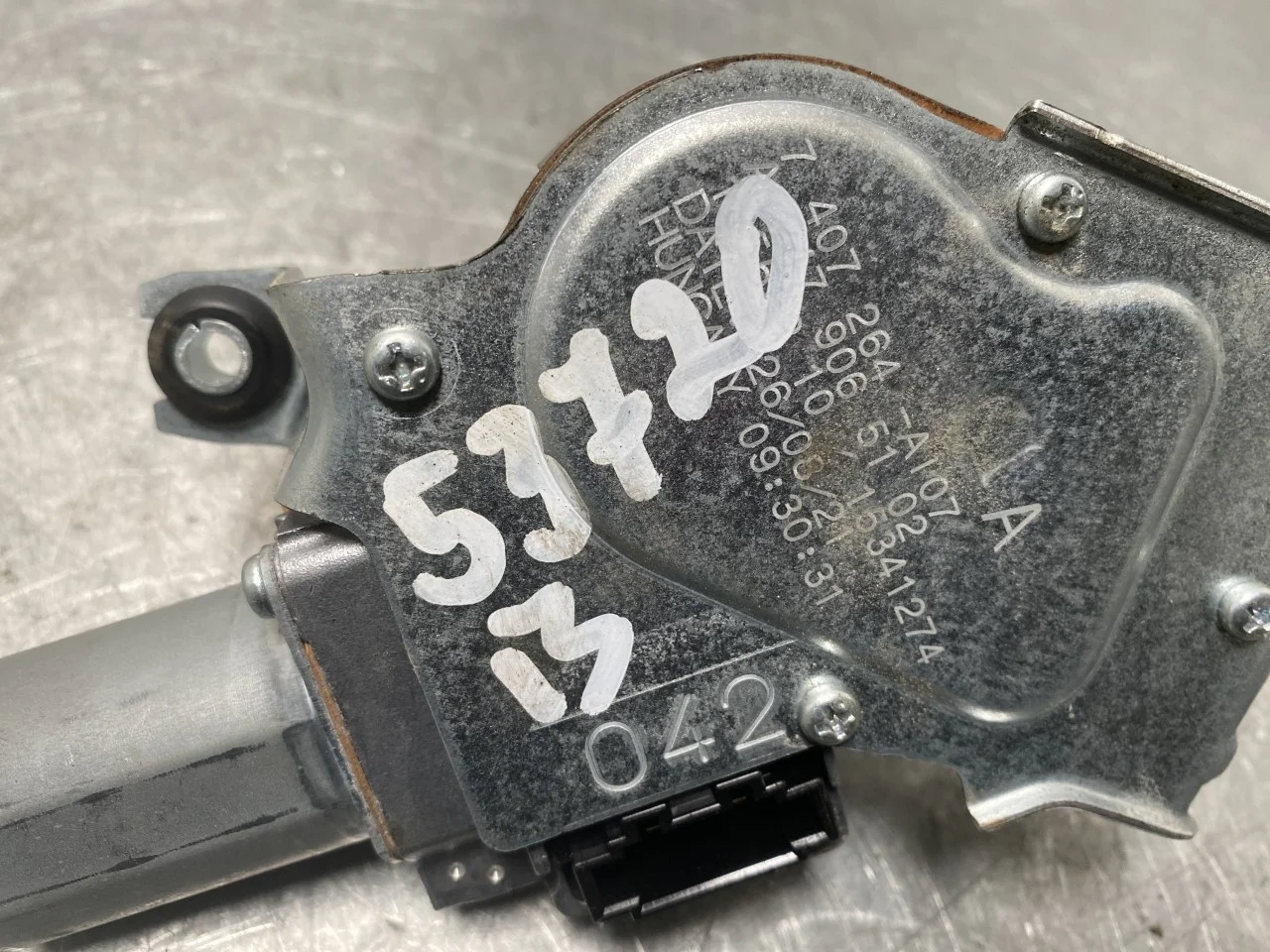 Mercedes EQA H243 2021- Ablaktörlő motor, csomagtérajtó nézet 4