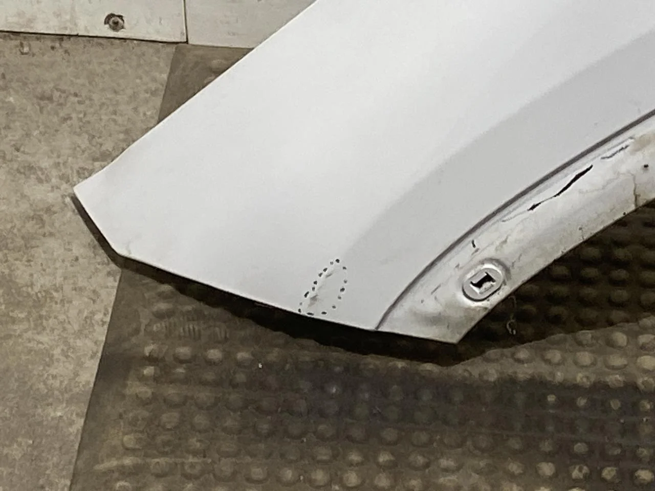 Mercedes EQA H243 2021- Front left fender view 2