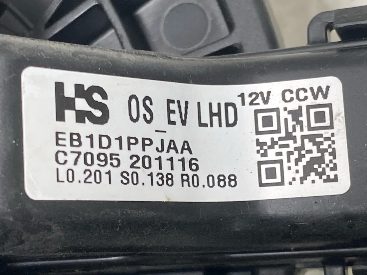 Hyundai KONA / ELECTRIC 2018-23 Fűtésventilátor motor nézet 3