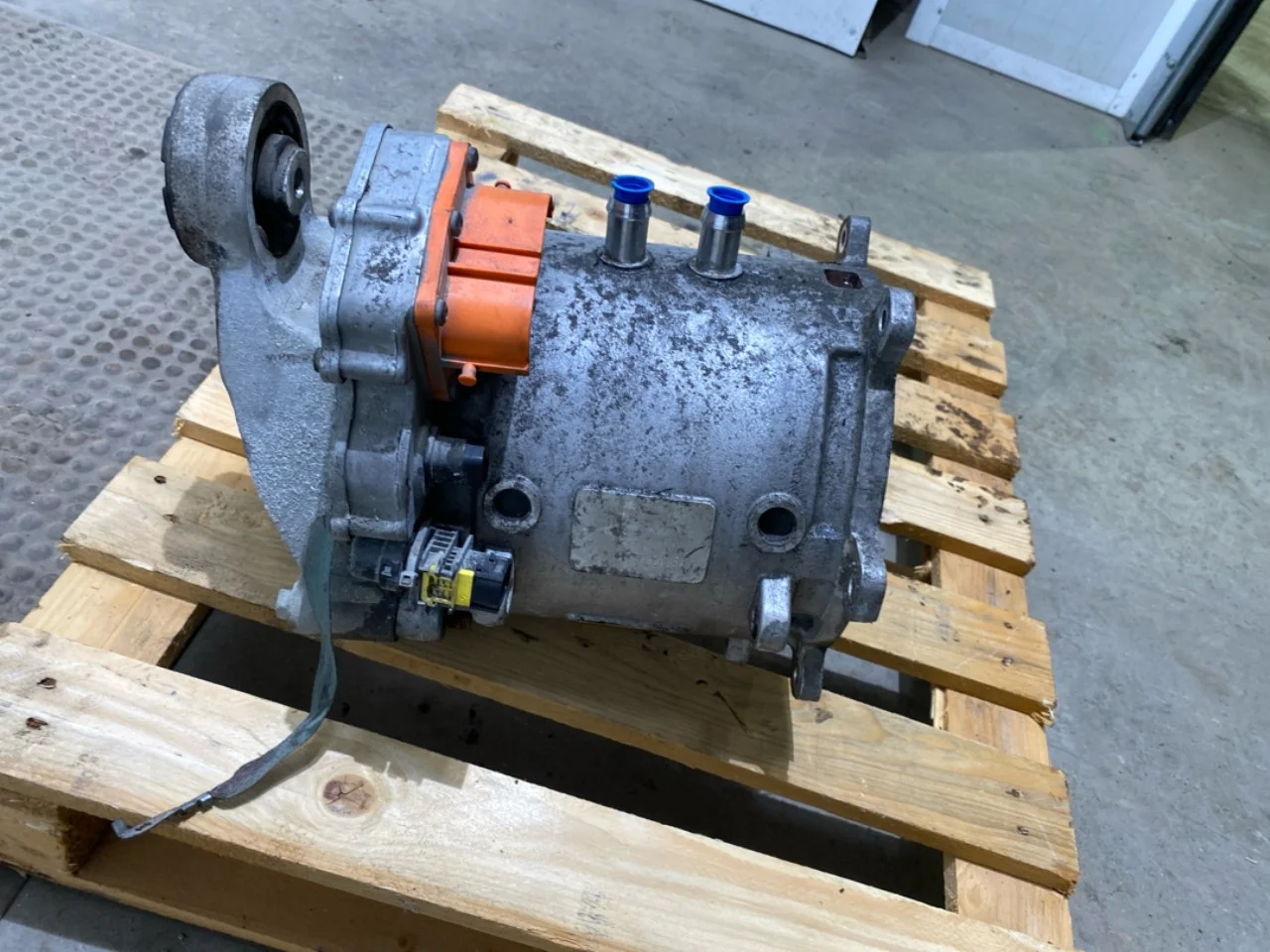 Fiat 500 2007->>24 Elektromos motor, első nézet 2
