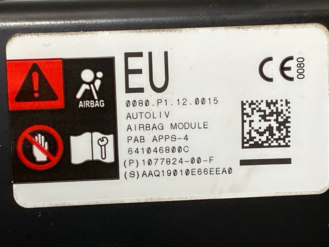 Tesla MODEL 3 2017--> Légzsák, utaspárna nézet 4