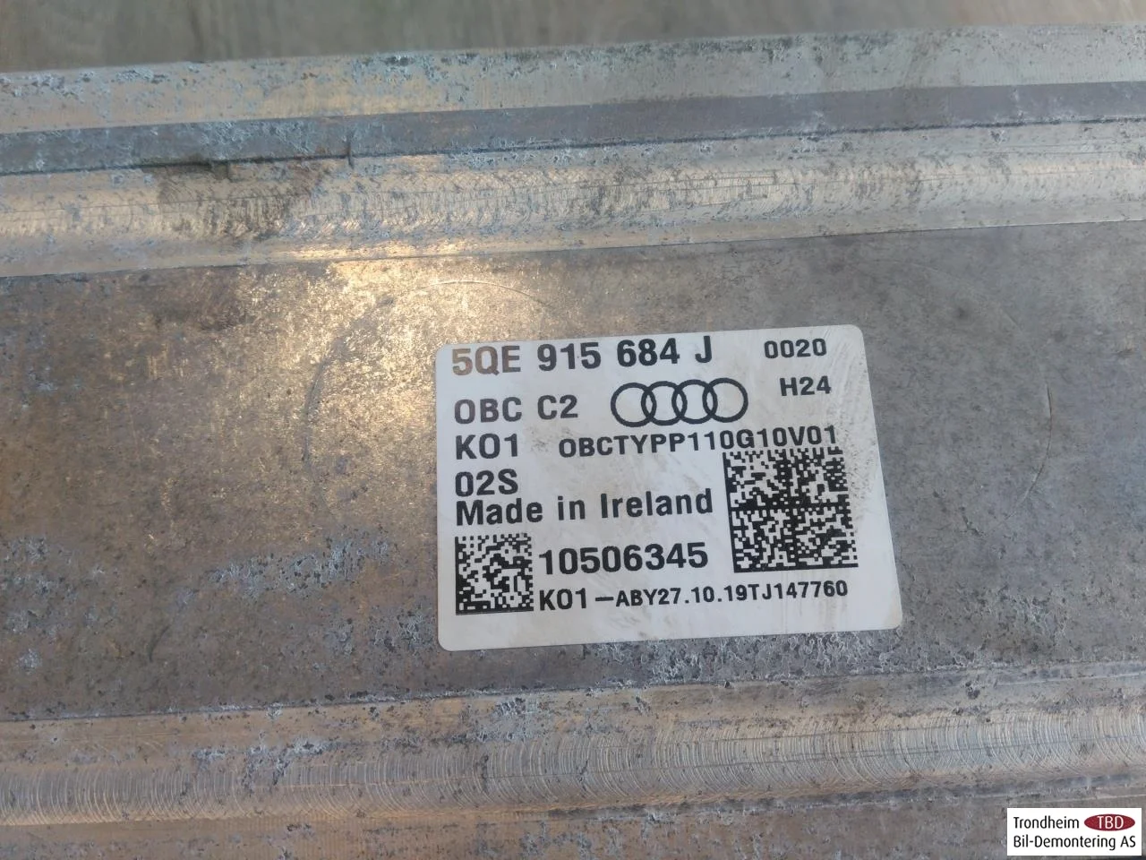 Audi E-TRON, S GE 2019- Akkumulátortöltő nézet 4
