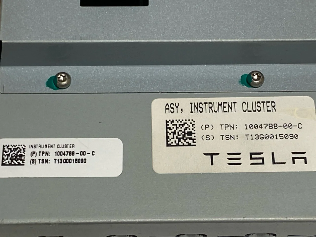 Tesla MODEL S 2013- Műszeregység, kombinált / komplett nézet 3