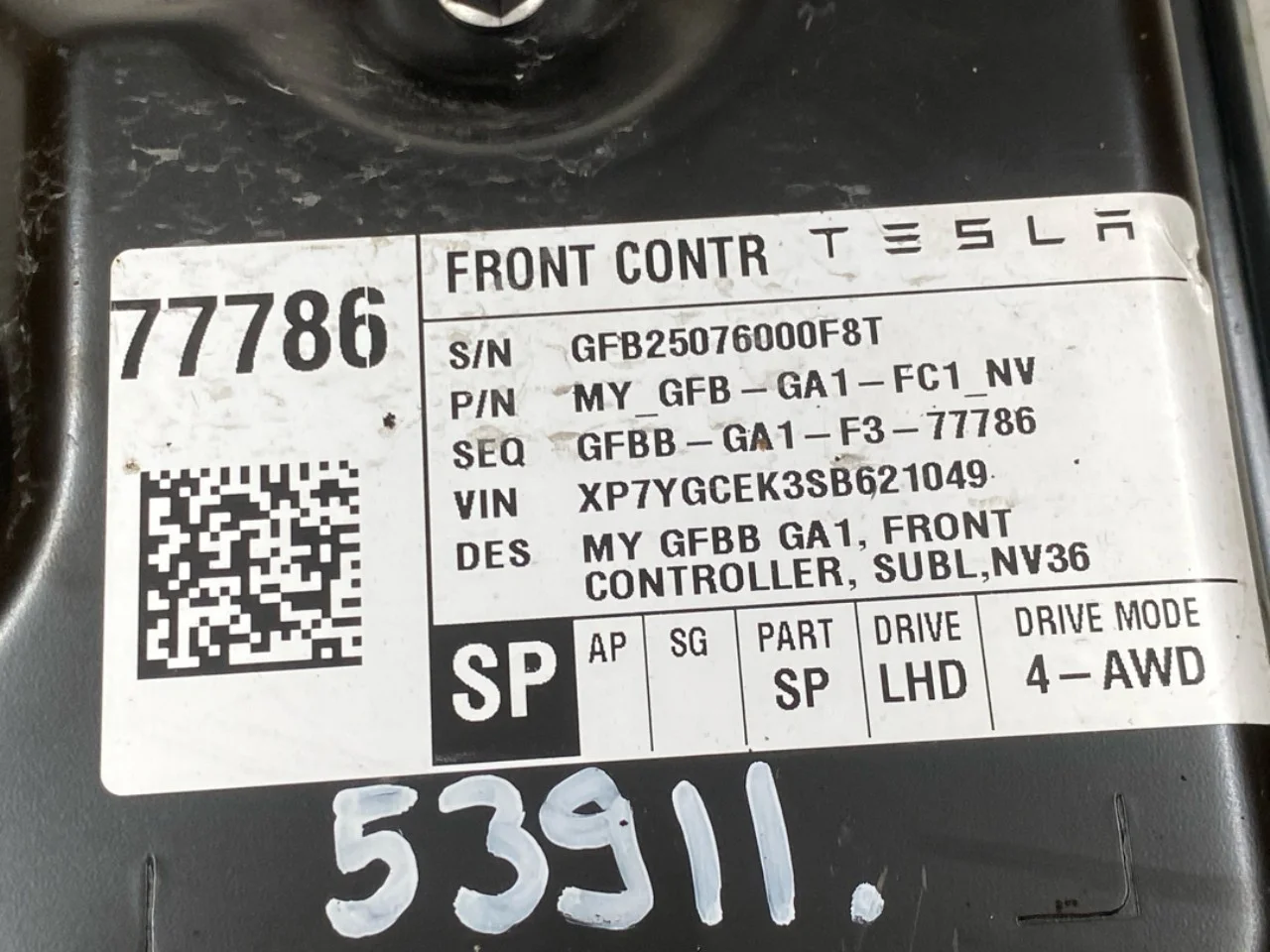 Tesla MODEL Y 2021- Vezérlőegység, egyéb nézet 4