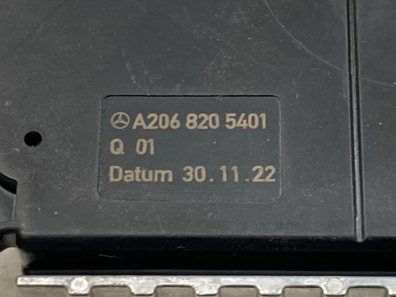 Mercedes EQS SUV X296 2022- Vezérlőegység, egyéb nézet 3
