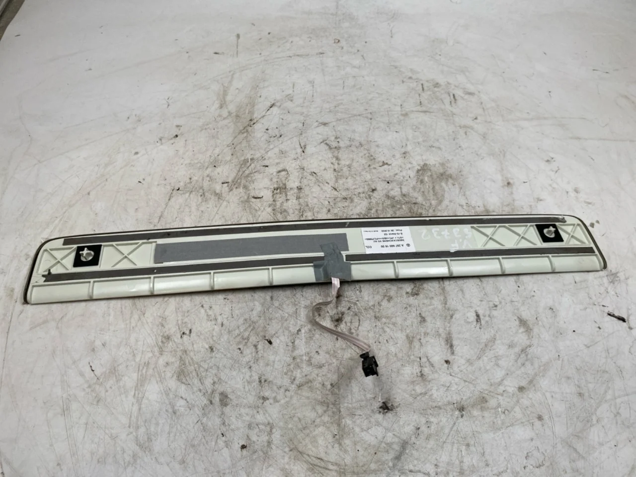 Mercedes EQS SUV X296 2022- Trim molding, other view 2