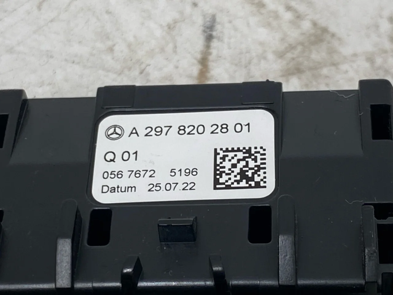 Mercedes EQS SUV X296 2022- Vezérlőegység, egyéb nézet 3