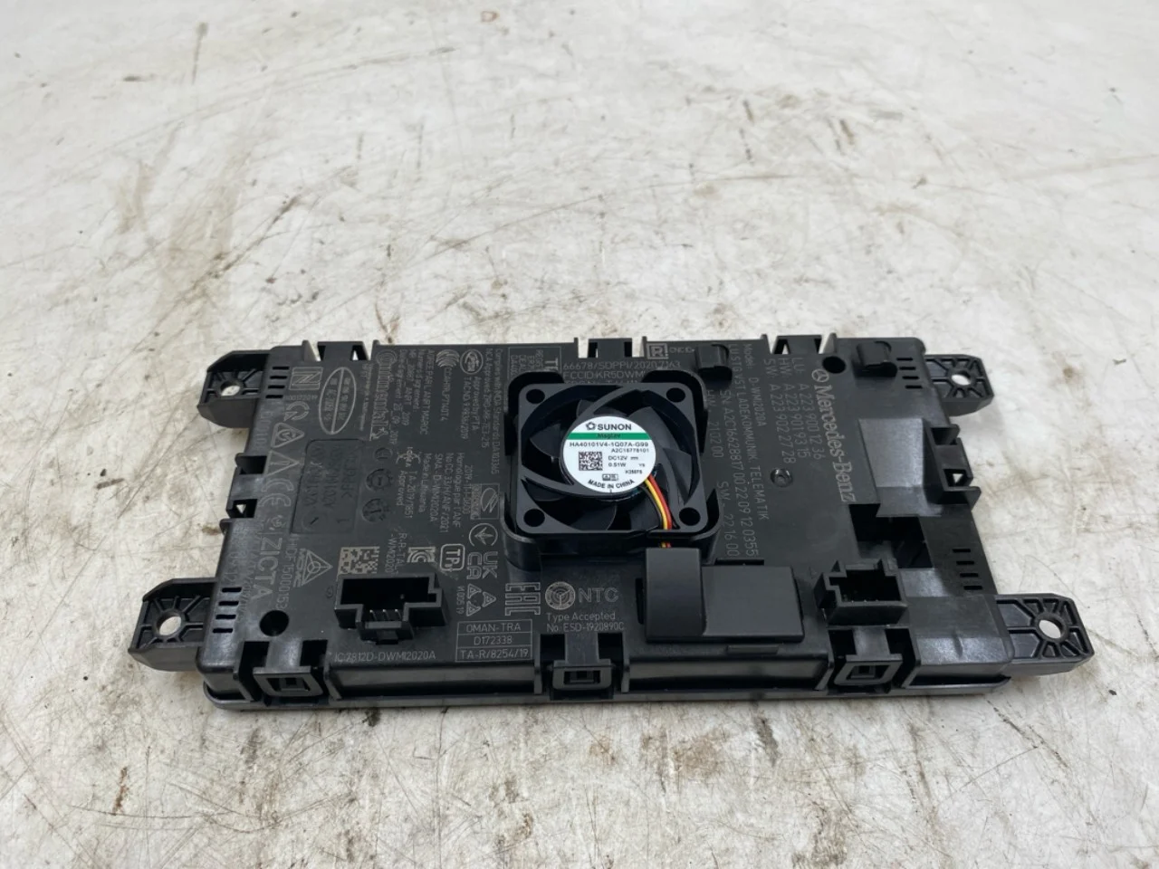 Mercedes EQS SUV X296 2022- Vezérlőegység, egyéb