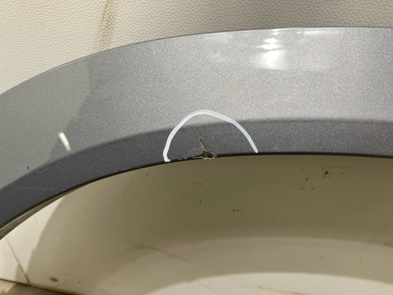 Wheel arch trim view 2