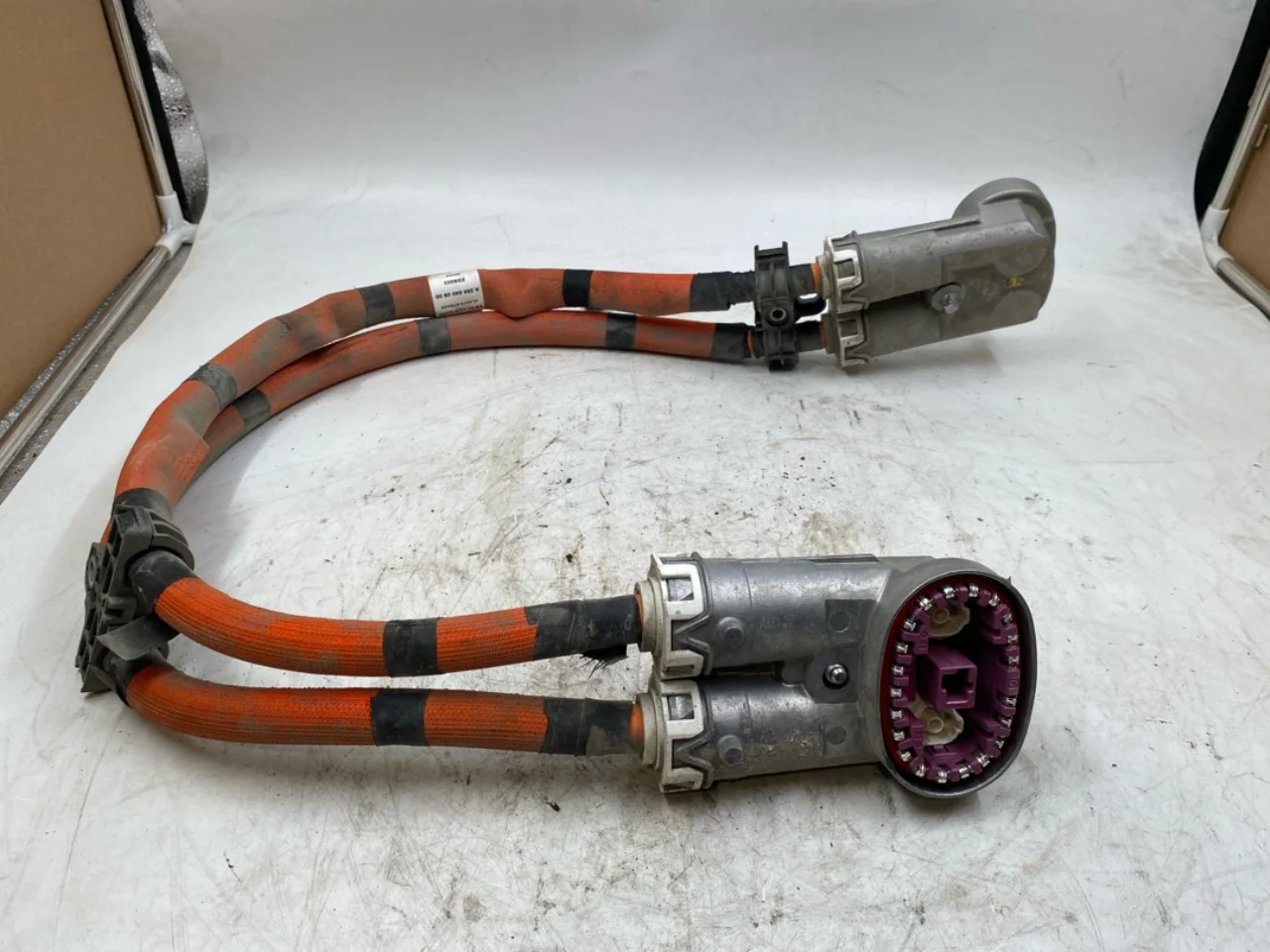 Mercedes EQS SUV X296 2022- Wiring harness, high voltage view 2