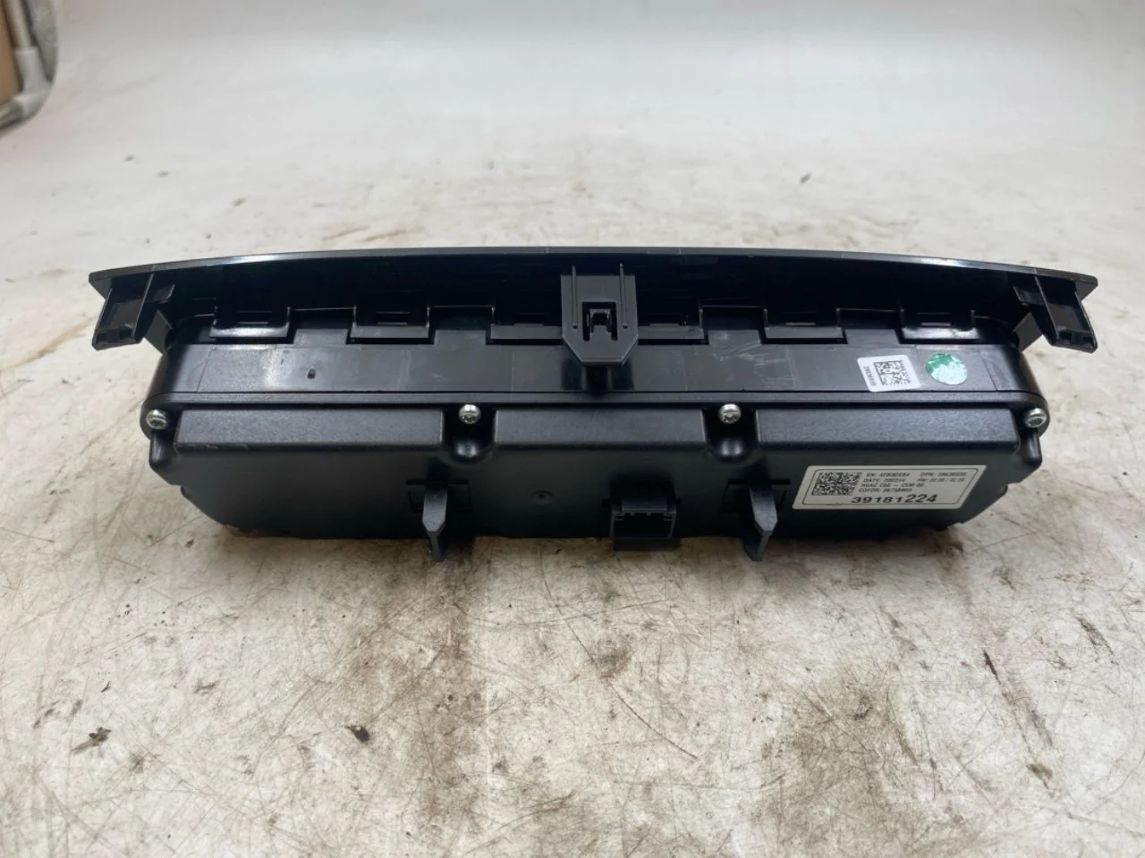 Opel / Vauxhall CORSA F 2020- Heater control unit view 2