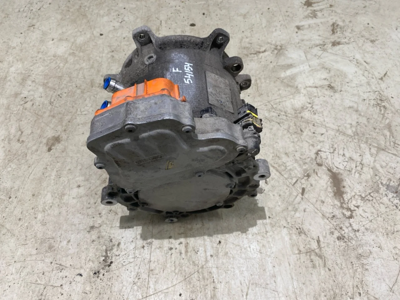 Fiat 500 2007->>24 Elektromos motor, első nézet 4