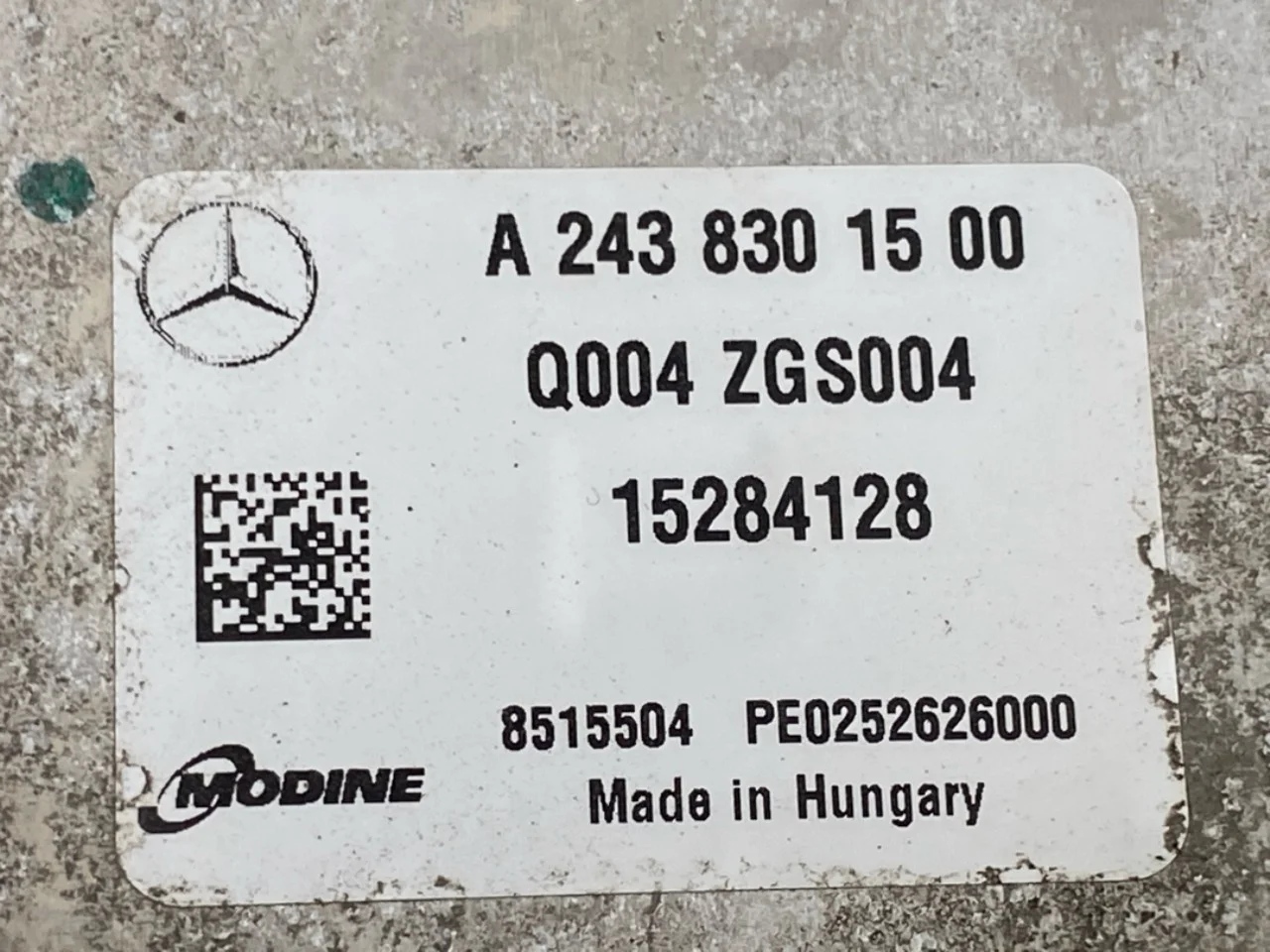 Mercedes EQB X243 2022- Klíma, egyéb nézet 4