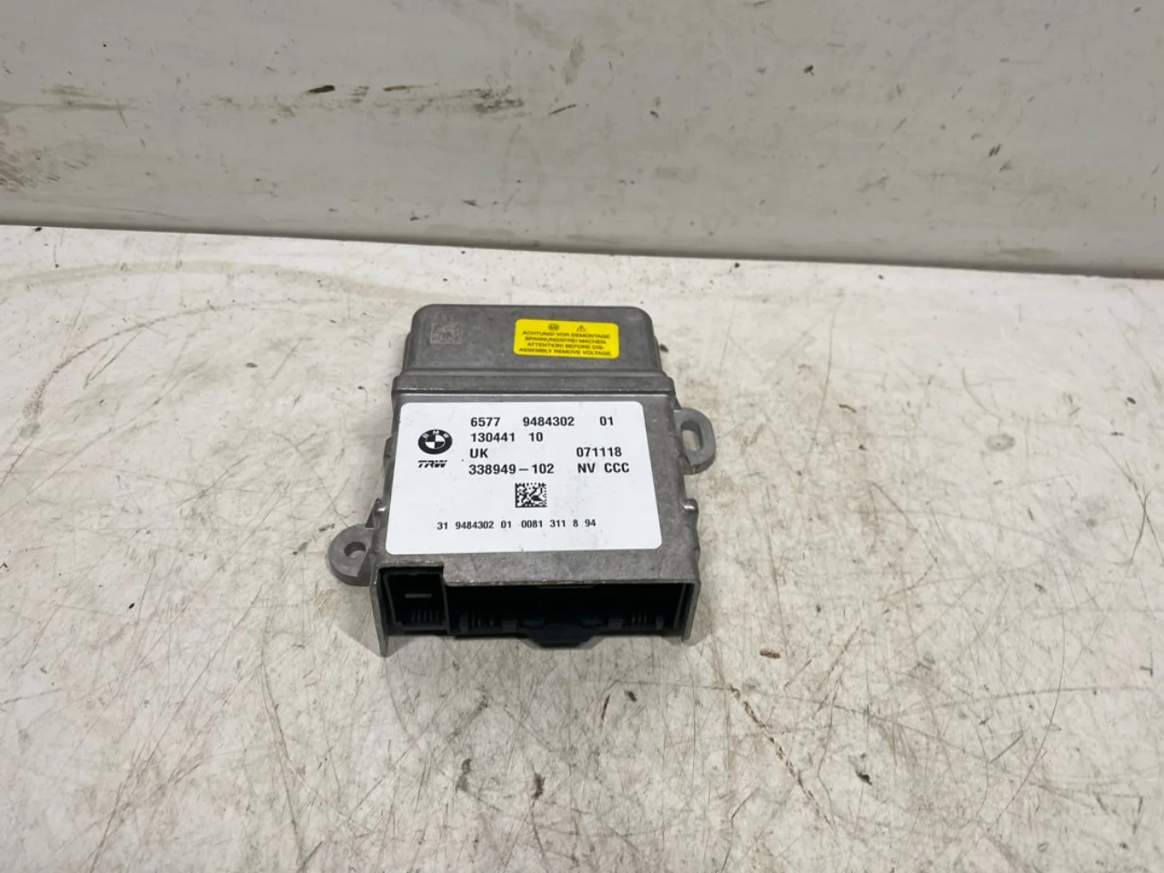 BMW I3 I01 2013-22 Légzsák elektronikai egység