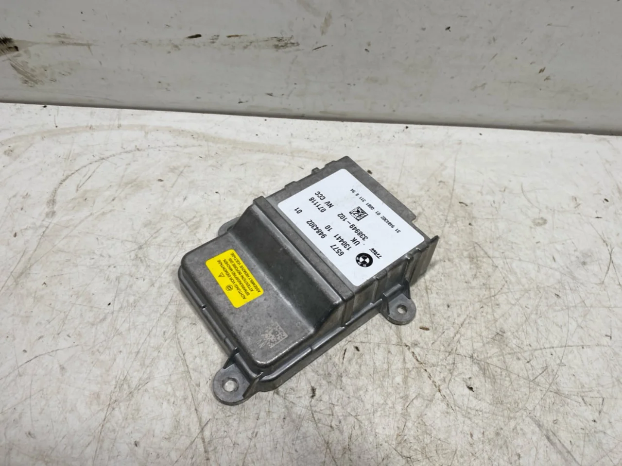 BMW I3 I01 2013-22 Légzsák elektronikai egység nézet 2