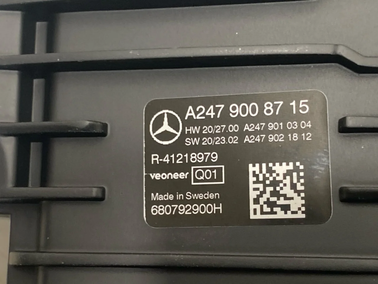 Mercedes EQB X243 2022- Exterior camera view 4