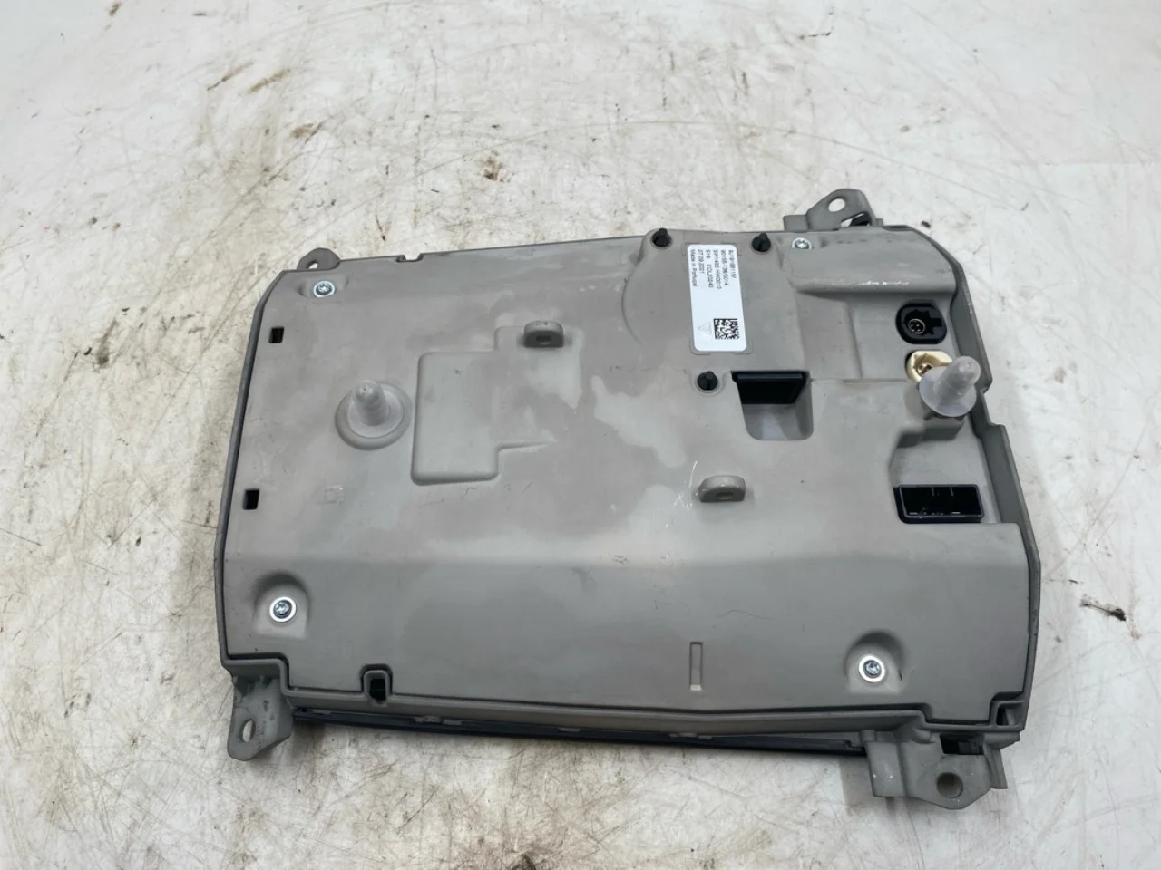 Porsche TAYCAN 2020- Heater control unit view 2