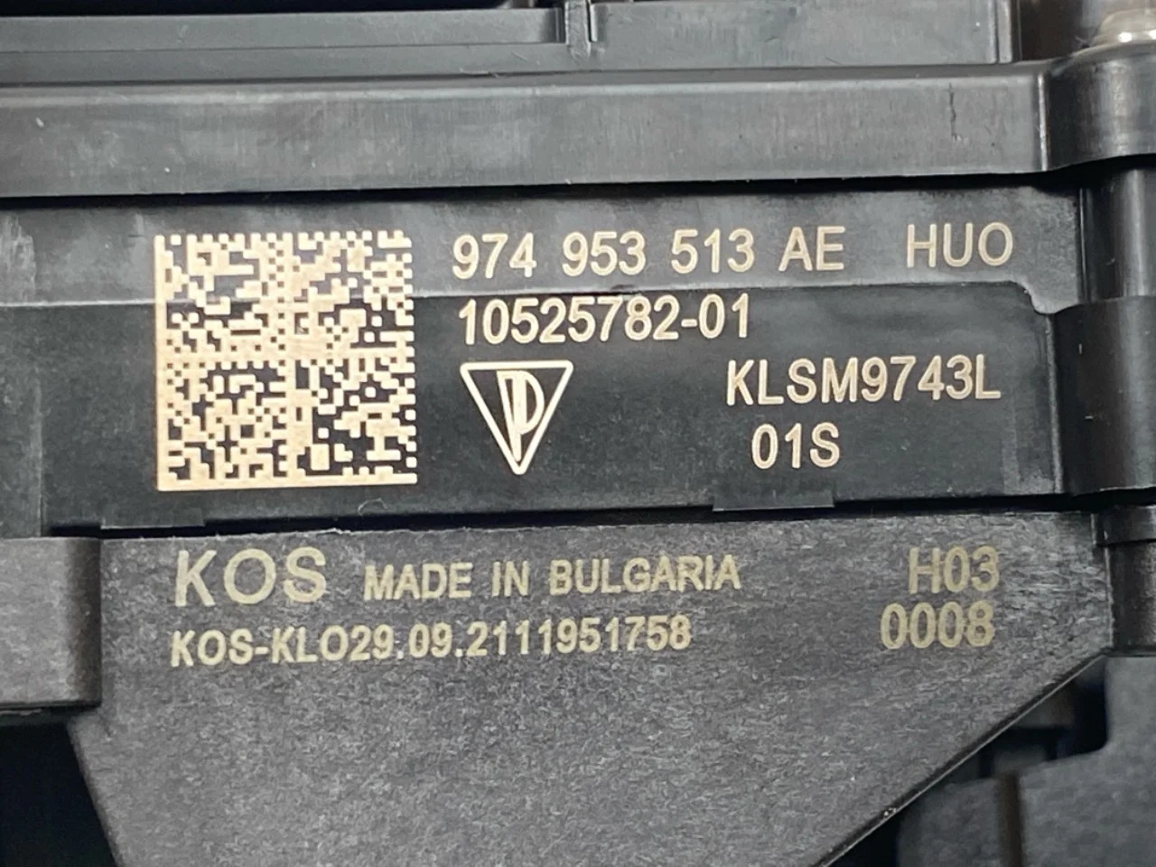 Porsche TAYCAN 2020- Kormánykapcsolók nézet 4