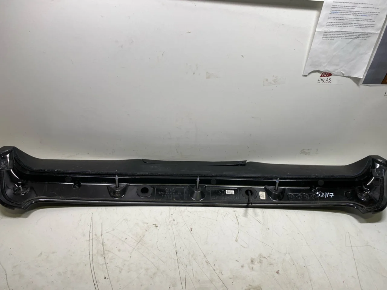 Kia NIRO SG2 2023- Spoiler, csomagtérajtó nézet 3