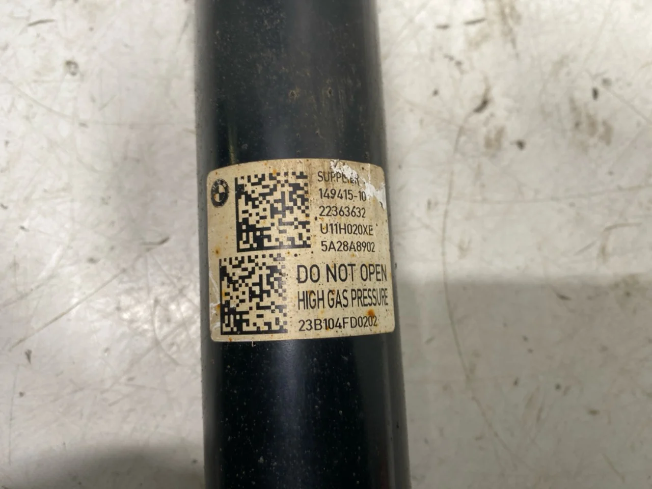BMW X1/IX1 U11 2023- Amortizor, spate vedere 4
